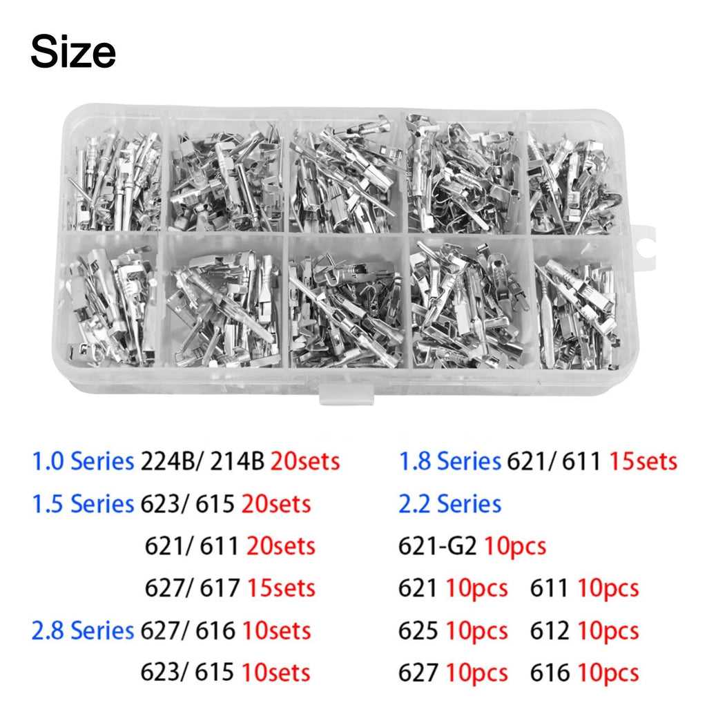 290Pcs Electrical Wire Terminal Pins Kit for Various Applications