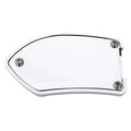 Chrome Large Brake Pedal Pad for Harley Softail (1986–2017) & Touring/Trike (1980–2023)