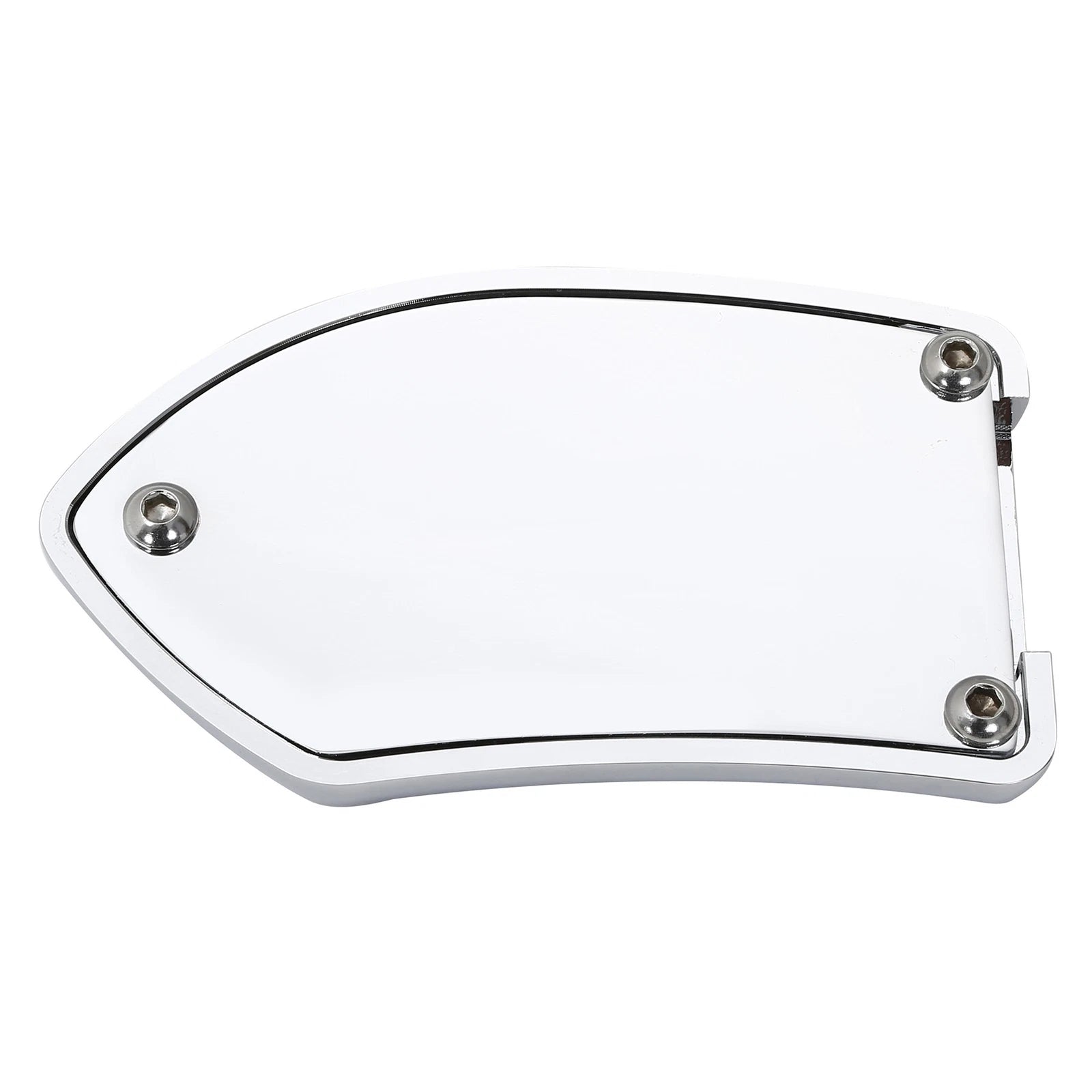 Chrome Large Brake Pedal Pad for Harley Softail (1986–2017) & Touring/Trike (1980–2023)