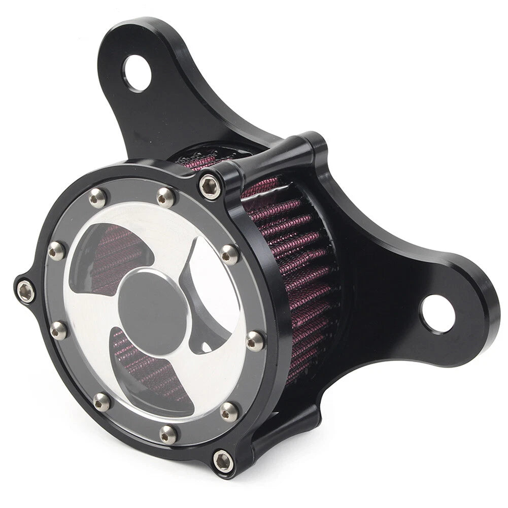 Air Cleaner Intake Filter Kit for Harley Touring Electra Road Street Glide