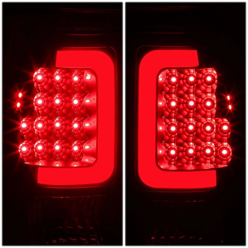 LED C-Tube Tail Brake Light Lamps for Silverado Sierra 1500 2500 (1999–2003)