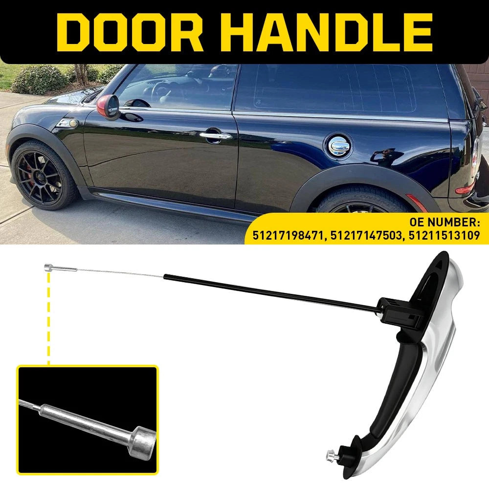 Front Left Outside Door Handle for Mini Cooper R50 R52 R53 R55 R56 R57 R58
