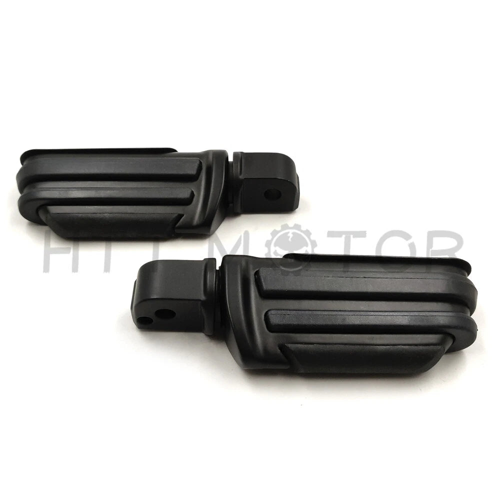 Black Rubber Pilot Footpeg for Harley-Davidson Softail Slim FLSL/Breakout (2018–2023)