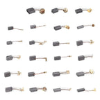 Set of 46 Carbon Brushes for Electric Tools and Equipment