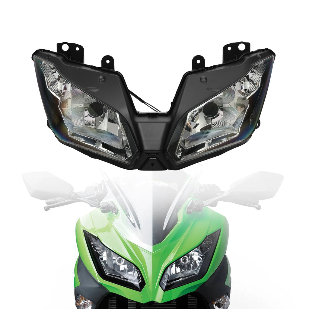Front Headlight Lamp for Kawasaki Ninja 300 (2013–2017) 16 15 14