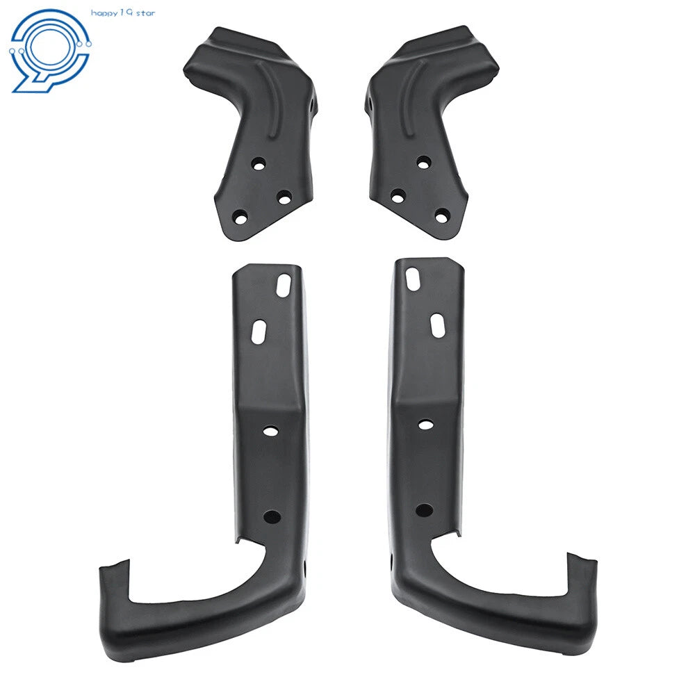 Set of 4 Front Bumper Brackets for Chevrolet GMC C-K Series (1994-2000)