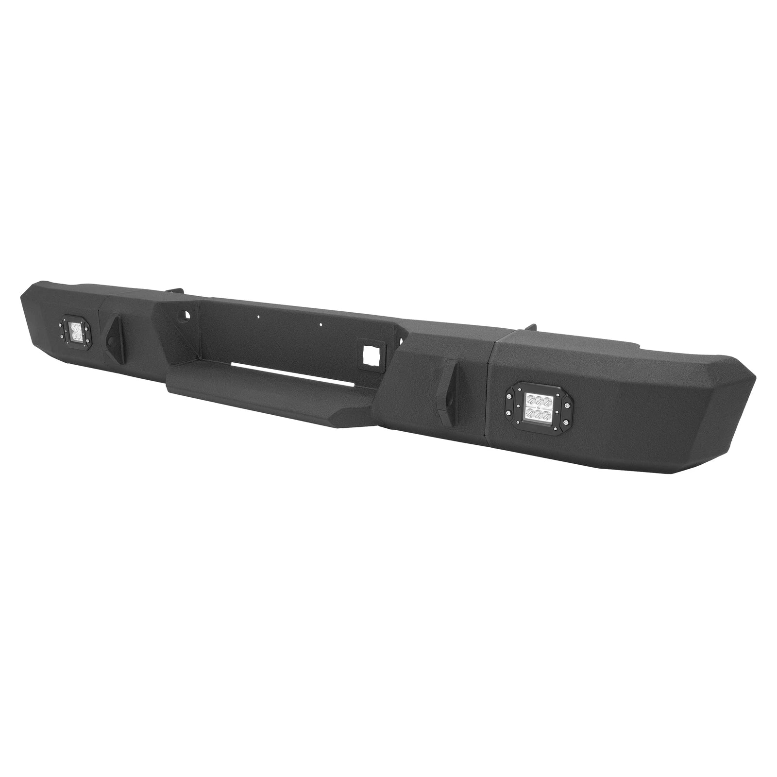 Steel Rear Bumper with LED Lights for Chevy Silverado 1500 GMC Sierra 1500 (1999–2024)