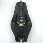 2X Cross Stripe Seats for Harley XL883N XL883L XL883X (2005–2013)