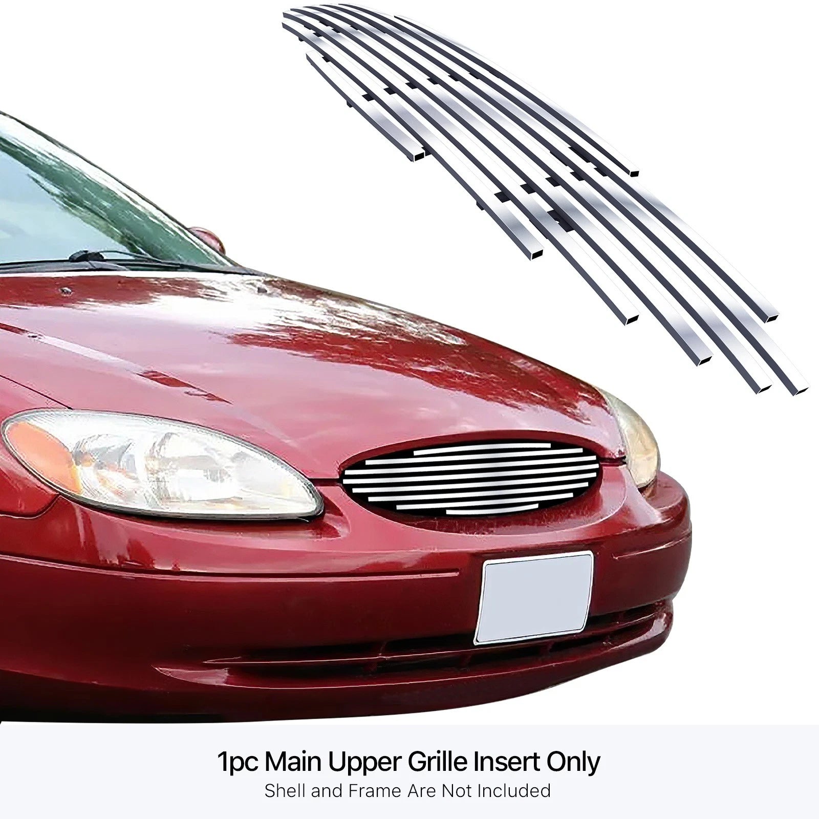Stainless Steel Billet Grille Insert for Ford Taurus (2000-2003)