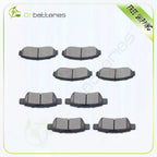 Set of 8 Ceramic Brake Pads for Honda Odyssey (2005–2010)