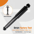 Rear Gas Shock Absorbers Pair for Honda Odyssey Pilot (1999–2008)