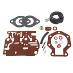 Carburetor Kit with Float for Evinrude Johnson 6-20 HP Engine