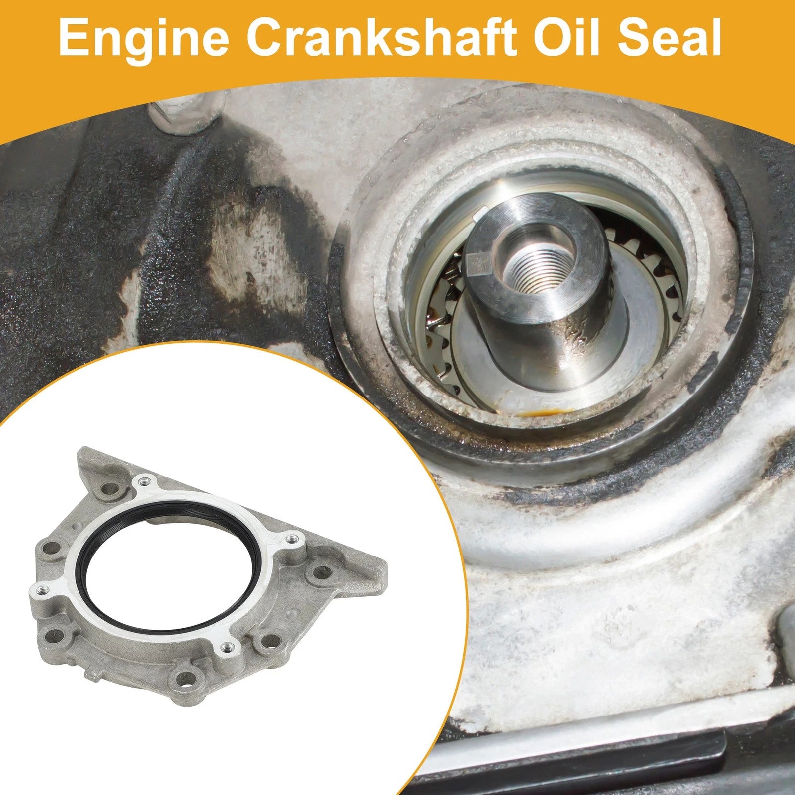 Rear Crankshaft Oil Seal with Flange for Nissan Patrol (No. 12279-VC101)