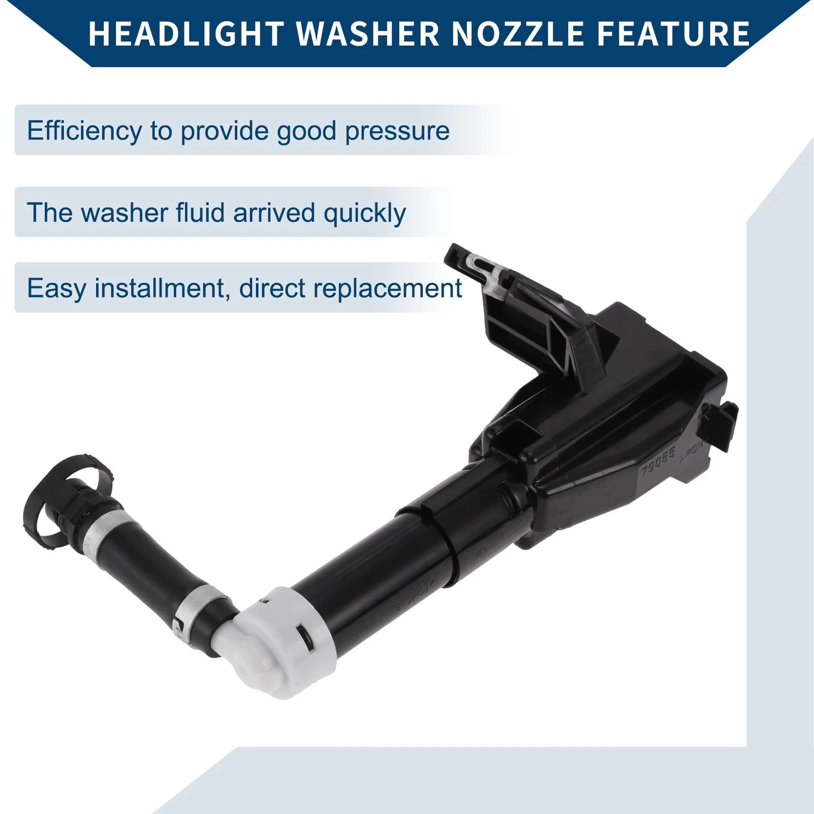 Front Passenger Side Headlight Washer Nozzle for Lexus LX570 (2008–2011) No. 8520760030