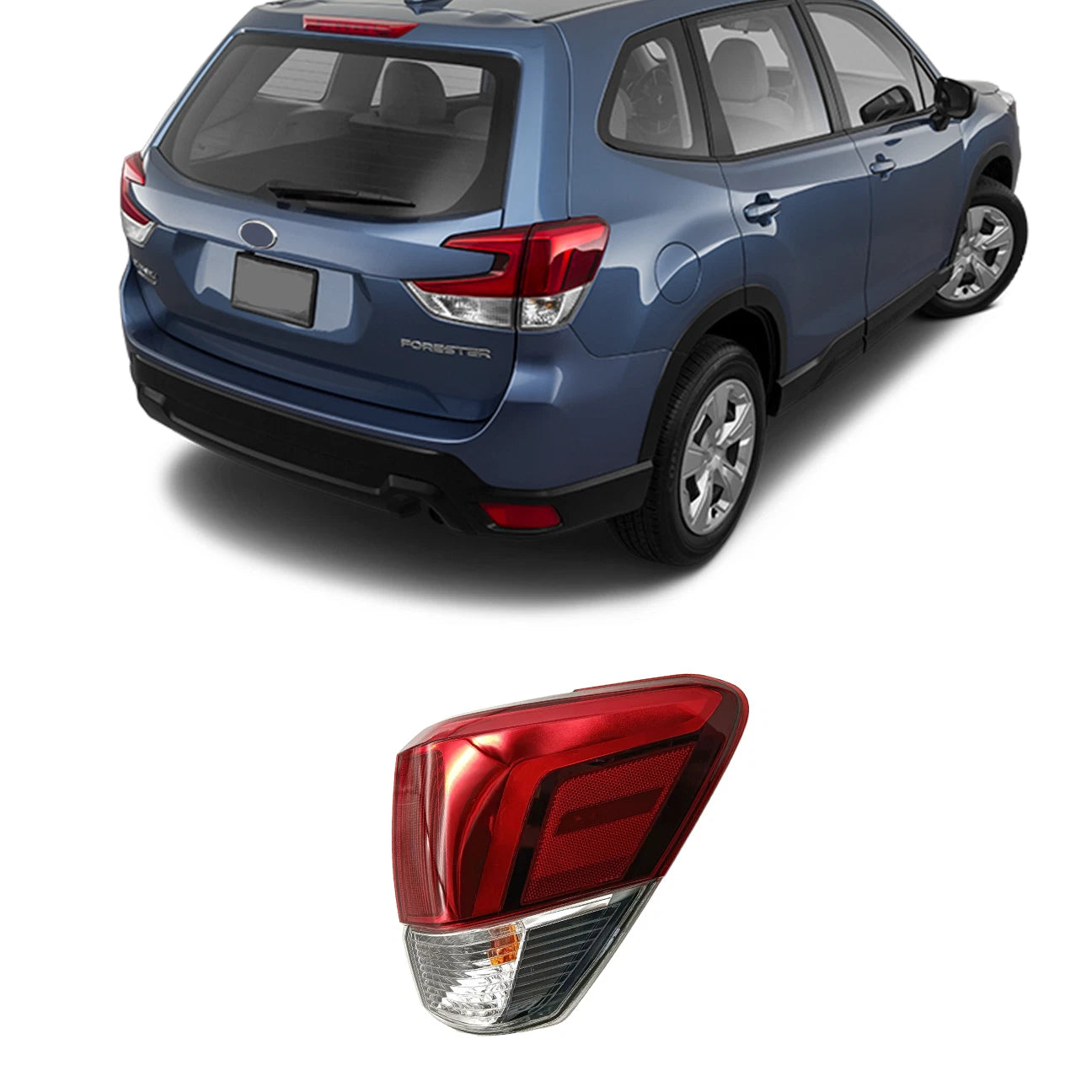 Tail Light Right Side SU2805111 for Subaru Forester (2019–2021)