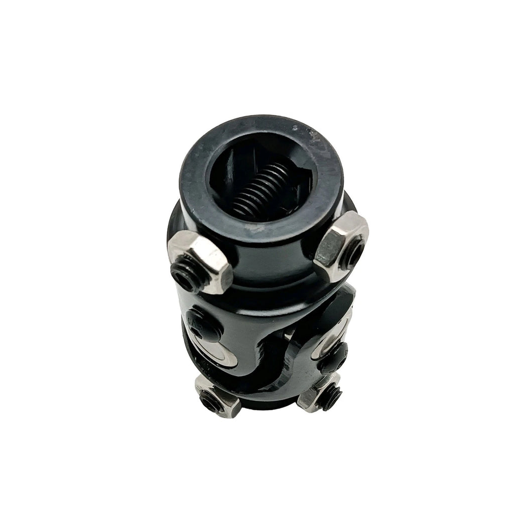 5PCS Universal Steering Black Single U Joint Shaft 3/4" DD for