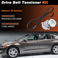 Drive Belt Tensioner Kit 11720JA00A for Nissan Altima Sentra X-Trail (–)