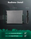 Aluminum Radiator for Mercedes-Benz ML350 R500 (2006–2011) 2515000603