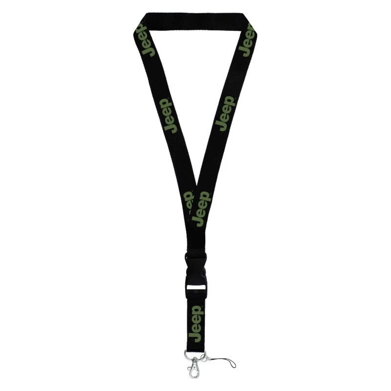 Jeep Logo Keychain Lanyard Replacement for Universal Jeep Models (2007–2024)