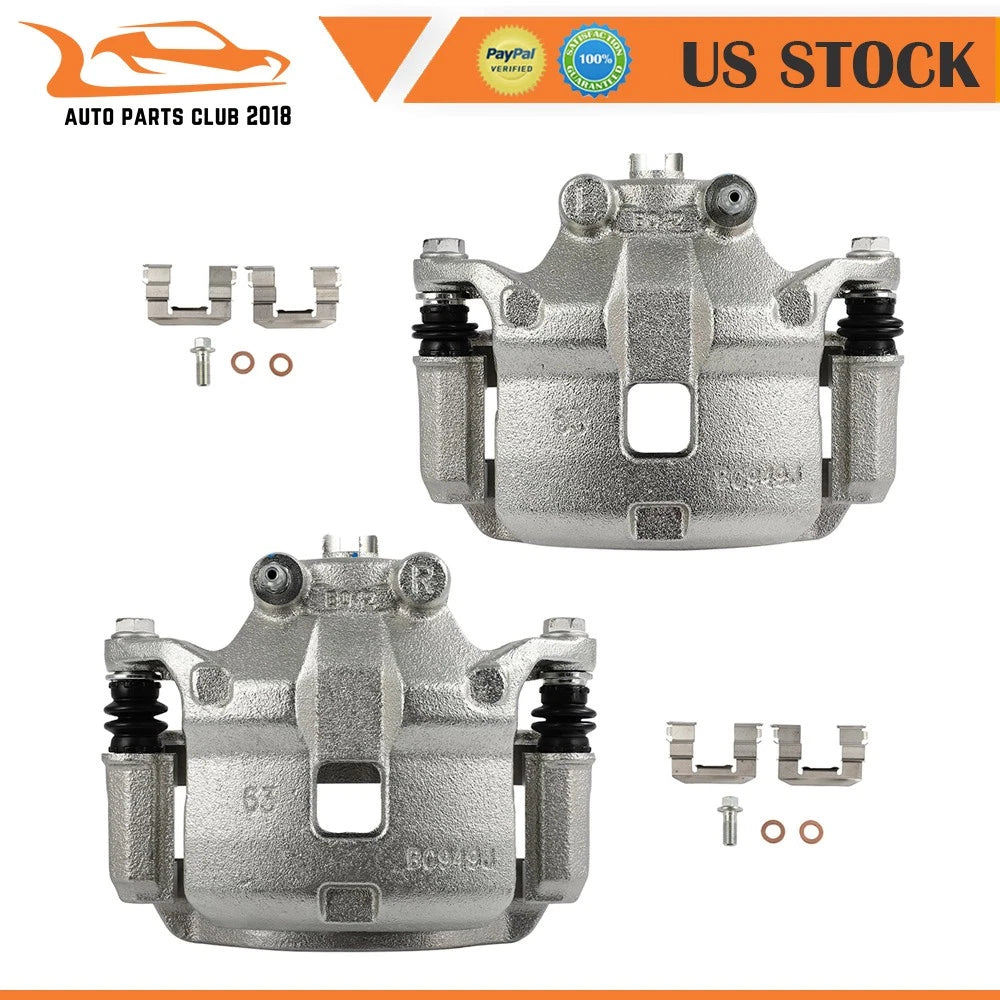 Front Pair Brake Calipers for Nissan Sentra (2000–2006)