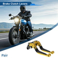 Adjustable Brake Clutch Lever for Honda X11 (1999–2002) Gold Black