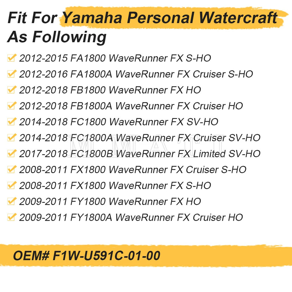 Cap Case Engine Hatch for Yamaha WaveRunner FX SHO HO SVHO (2010–2023) F1W-U591C-01-00