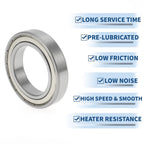 Deep Groove Ball Bearing P6 for Scooter Skateboard Wheel (70x110x20mm)