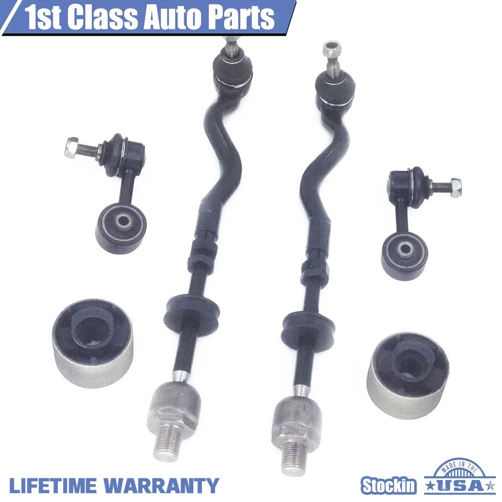 8pc Front Suspension Control Arm Kit for BMW 318i 318ti 323i 325is Z3 (1992–2002)