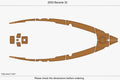 EVA Foam Teak Deck Floor Mat for Bavaria 32 (2003)