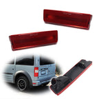 Set of 2 Red Lens Side Marker Light Reflectors for Ford Transit Connect