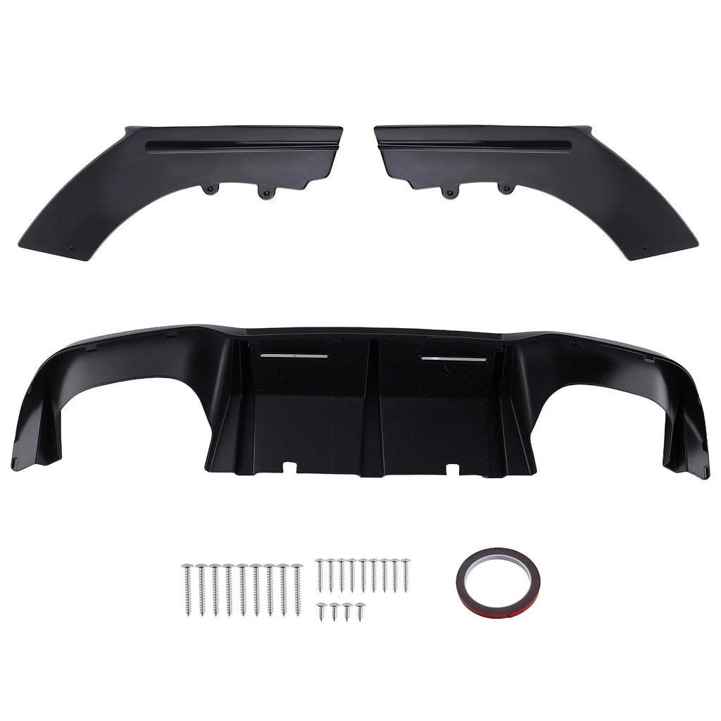 Performance Rear Bumper Lip for BMW F87 M2 Coupe (2015–2020) Gloss Black