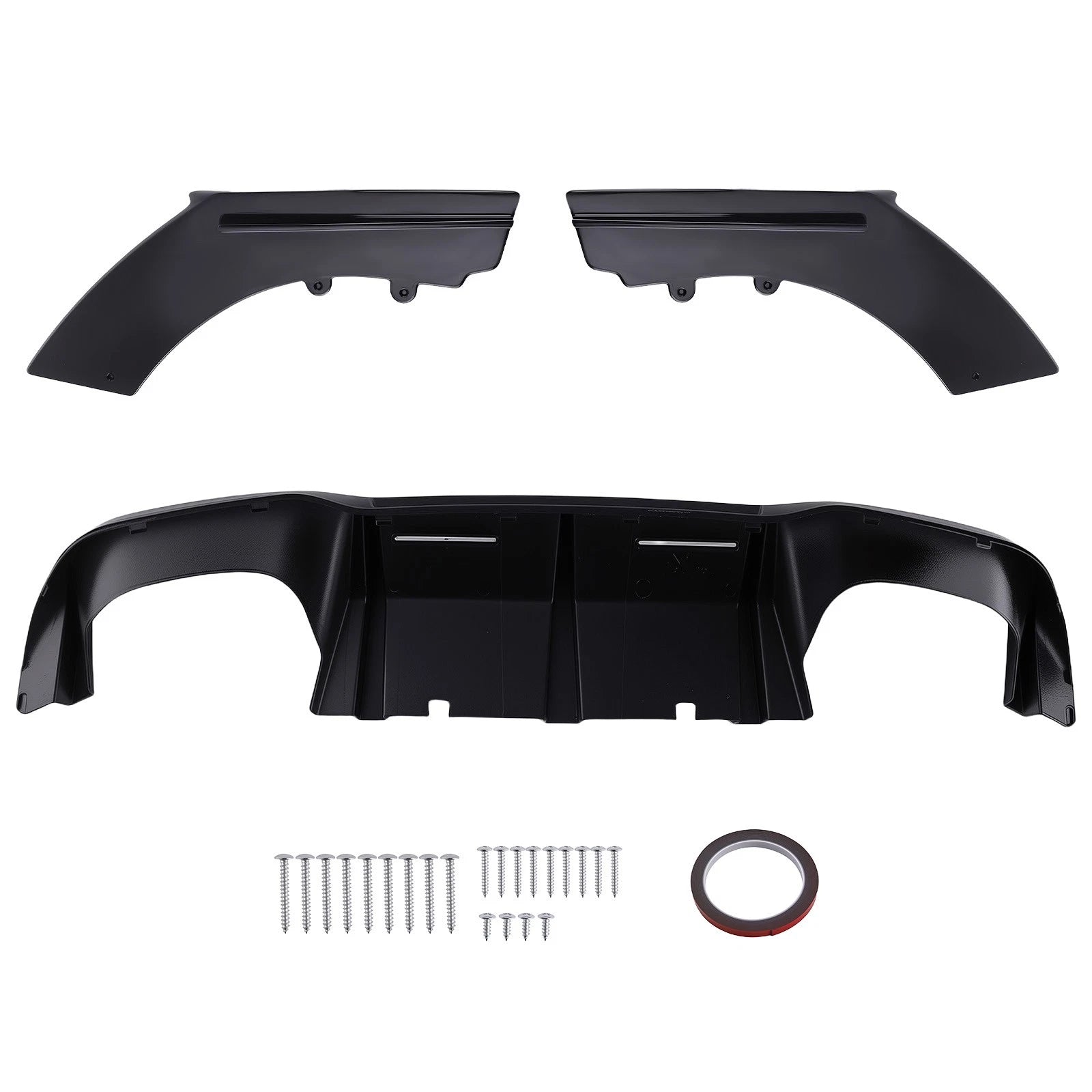 Performance Rear Bumper Lip for BMW F87 M2 Coupe (2015–2020) Gloss Black
