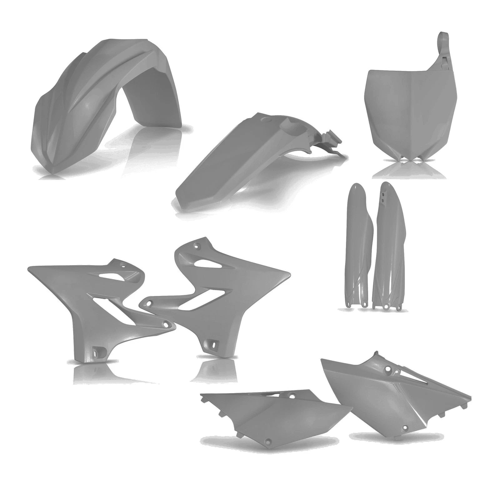 Acerbis Full Plastic Body Kit for Yamaha YZ125 YZ250 (2015–2019) Green