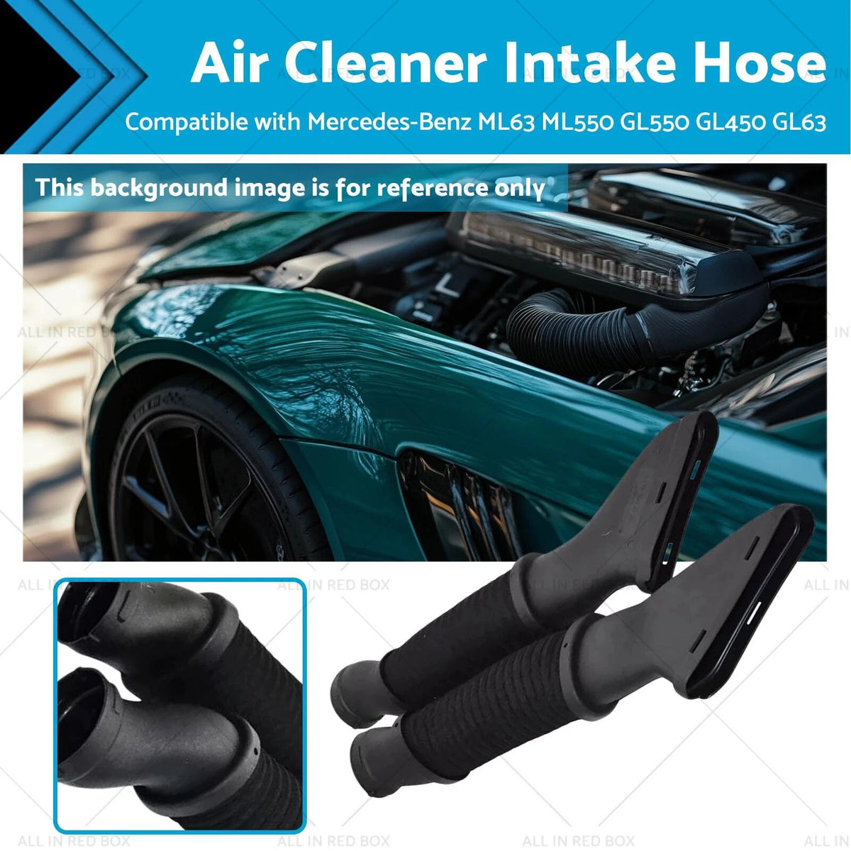 Air Cleaner Intake Hose for Mercedes-Benz ML63, ML550, GL550, GL450, GL63 (2006–2015)