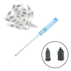 40-Piece Heavy Duty Tire Puncture Repair Kit for Cars