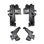 Headlight Bracket Pair for Audi Q5 (2009–2012) Holder Mount + Plate Retainer