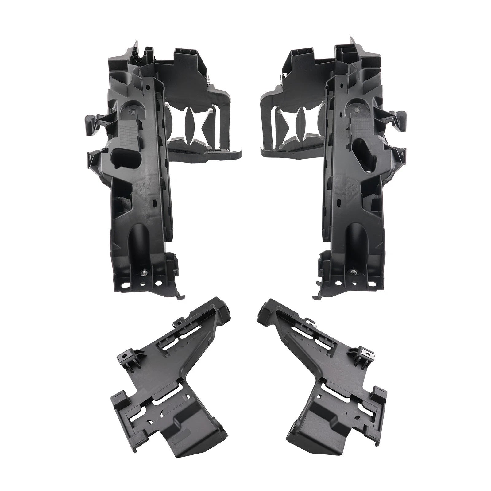 Headlight Bracket Pair for Audi Q5 (2009–2012) Holder Mount + Plate Retainer