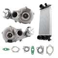 Turbo Intercooler Kit For Ford F150 F-150 Ecoboost V6 3.5L 2013 2014-2016 Gas
