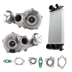 Turbo Intercooler Kit For Ford F150 F-150 Ecoboost V6 3.5L 2013 2014-2016 Gas