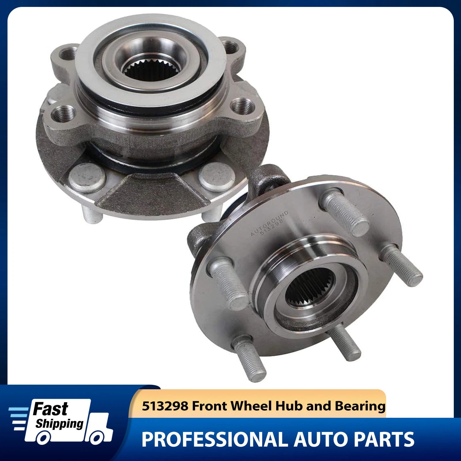 Front Wheel Hub and Bearing for Nissan Rogue (2008–2013)
