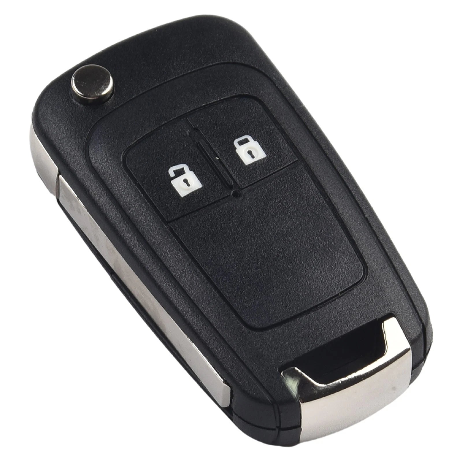 2X Button Folding Key Shell for Opel Astra J, Corsa E (2010–2019)