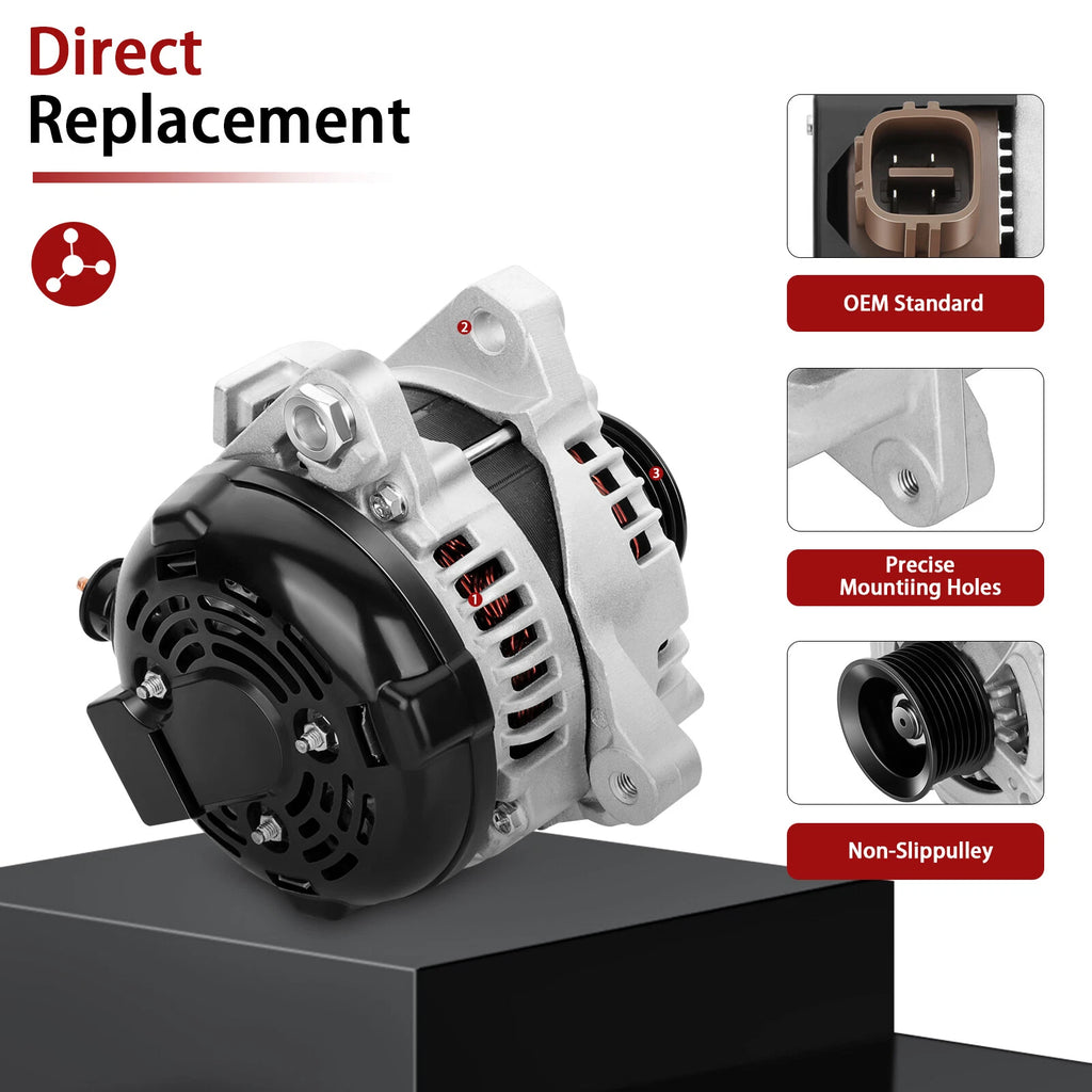 Alternator for Toyota RAV4 2.4L (2006–2008) 100Amp