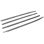 Set of 4 Weatherstrips Window Door Belt Molding Trim for Honda Civic (2016–2018)