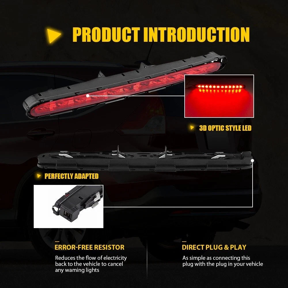 LED Rear Tail Third Stop Brake Light Lamp for Benz E-Class W211 (2003–2009)