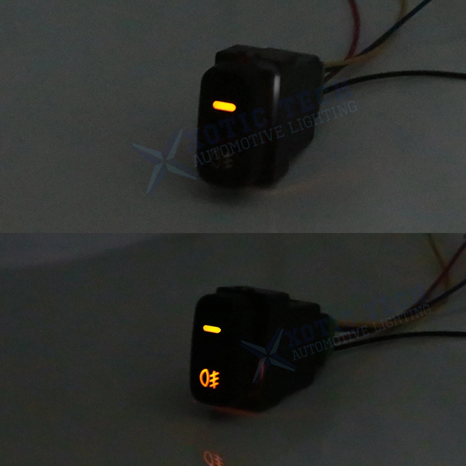 OE Fit 4-Pole Add-on Push Button Switch w/ LED Indicator for Mitsubishi (2010-2015)