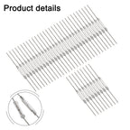 Pack of 40 Glass Reed Switches 2Pin Low Voltage Normally Open for 2 x 14 mm