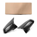 2X Carbon Fiber Side Mirror Cover Caps for BMW 3 Series (2012–2019)