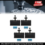 Set of 4 Quick Change Lathe Tool Post Holders for OXA 250