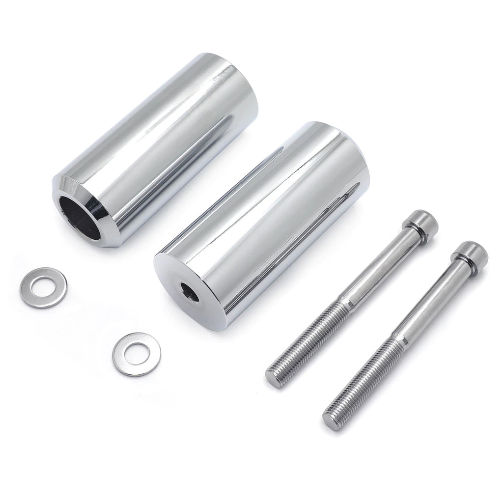 Chrome Extended Frame Sliders for Honda CBR 600 F2 F3 (1991–1998)