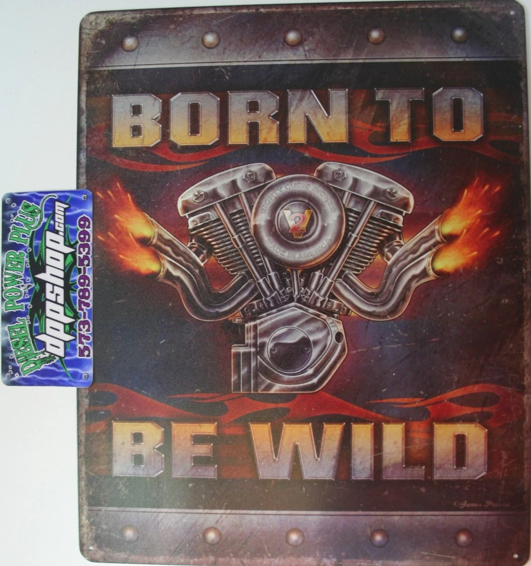 Tin Metal Sign for Harley Davidson Motorcycle (USA)